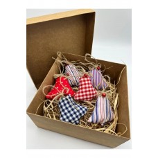 6’lı Hediyelik Yılbaşı Ağaç Süsü Seti